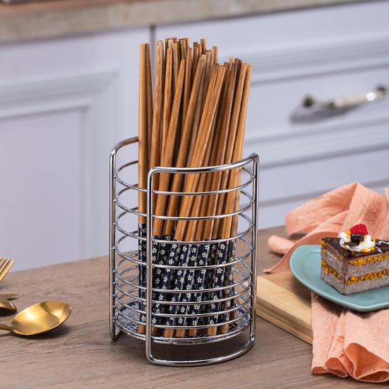 Chopstick Basket Large Capacity with Ventilation Holes Draining Cutlery Container Organizer for Kitchen