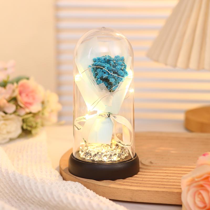 Rose Bouquet Night Light – Ideal Birthday Gift for Women, Friends, or Classmates