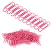 3 Boxes Paper Clip Small Portable  Red Shaped Cute Pin for File Classification