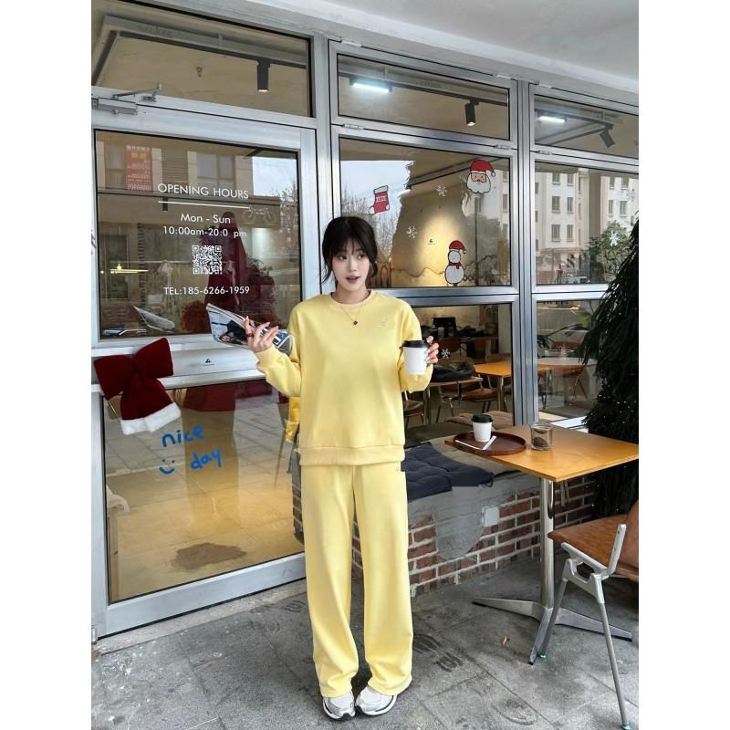ALO Wide Leg Sweatpants Loose Fit High Waist Casual Pants Women
