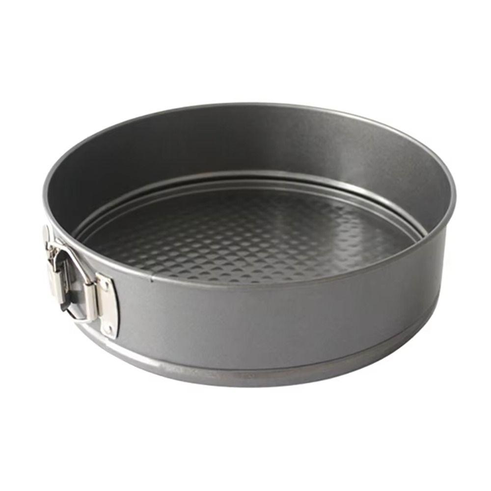 1Pcs Carbon Steel Cake Baking Pan Leakproof Cake Mould Durable Baking Mould for Home Kitchen Bakery