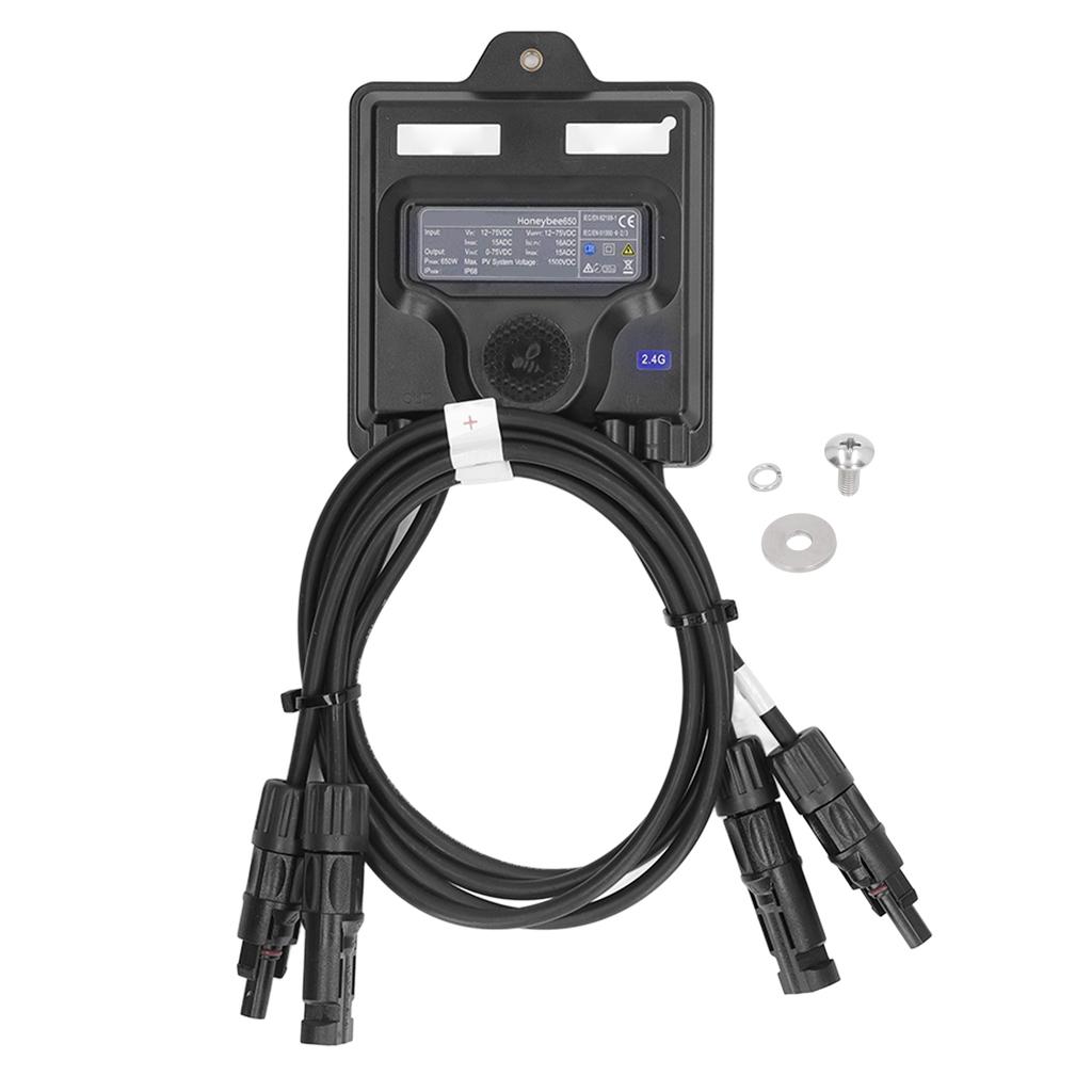 Solar-Optimierer MPPT PV Photovoltaik-Leistungsoptimierer 650W Überlastschutz Zubehör