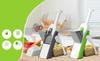 Professional fruit and vegetable slicer French fries slicer adjustable