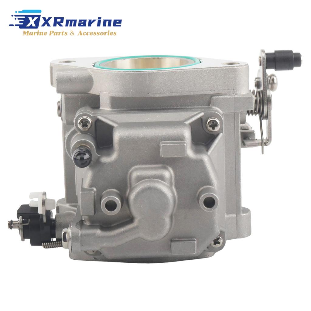 Outboard Carburetor Assy 66T-14301-60 Compatible with Yamaha 2 Stroke 40HP E40 C40 K40 Motors 66T-14301-00 66T-14301-70