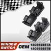 Car Window Control Switch Master Button Compatible with VW Bora A4 Golf A4 Jetta A4 Passat B5 B5.5 1998-2004 10Pins(18G959857B)