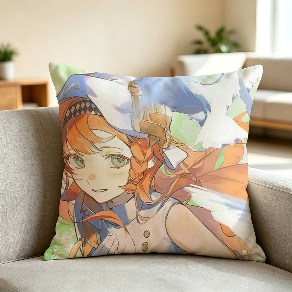 R-Reverse-1999 G-Game Pillow Case Square Double-Sided Sofa Cushion Cover Bedroom Bedside Pillow