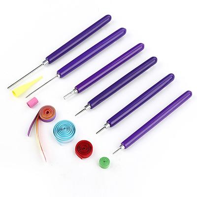 Outils de Quilling Paper Quilling Kit à Fente Manuel Roulement Bouclage Stylo Aiguille de Quilling Pour Art Artisanat Main DIY Outil Quilling Pratique