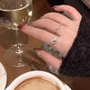 Heart-Shaped Knotted Open Ring - Chic, Fashionable Index Finger Jewelry for Girls