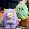 Small Monster Plush Toy Cartoon Big-eyed Monster Long-haired Doll Red Book Same Style Doll Pillow