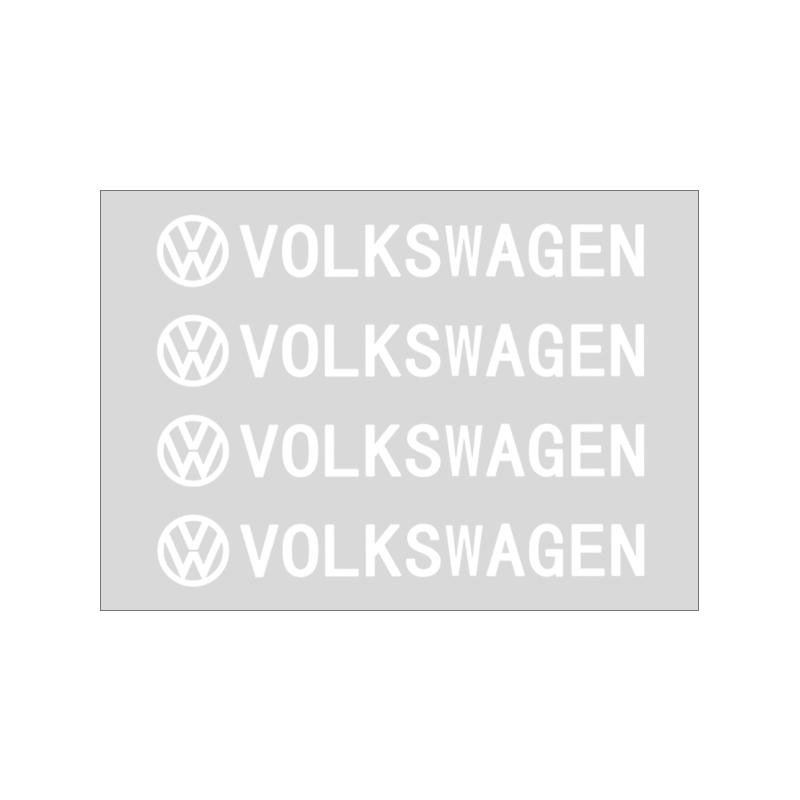 4 ks Samolepky na kliky dveří auta Samolepky na pneumatiky a zpětná zrcátka Pro Volkswagen Golf-5 6 7 MK6 Jetta Lavida Polo Tiguan Passat B5 B6 B7