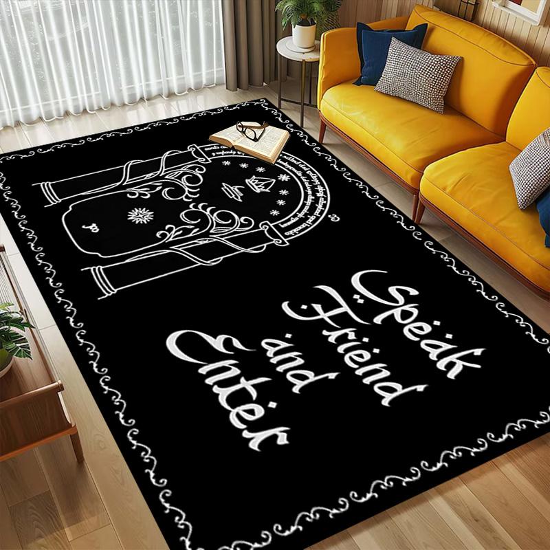 Doorway Portal Living Room Nonslip Area Rug Soft Carpet For Bedroom Game Playroom Sofa Office Home Decor Doormat Christmas Gift C926438