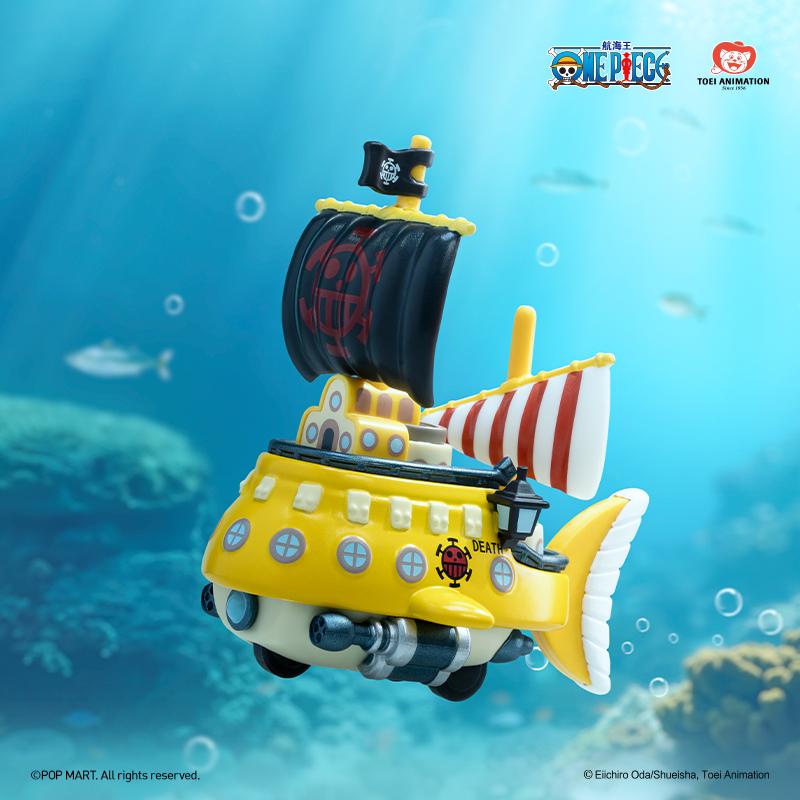 POP MART One Piece - The Grand Line Series Vehicles Blind Box (Single Pack / 12-Piece Set)
