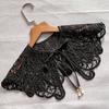 Elegant Sweet Embroidery Shawl Detachable Fake collar Dress Decorative Collar Hollowed Out Scarf Shoulder Straps