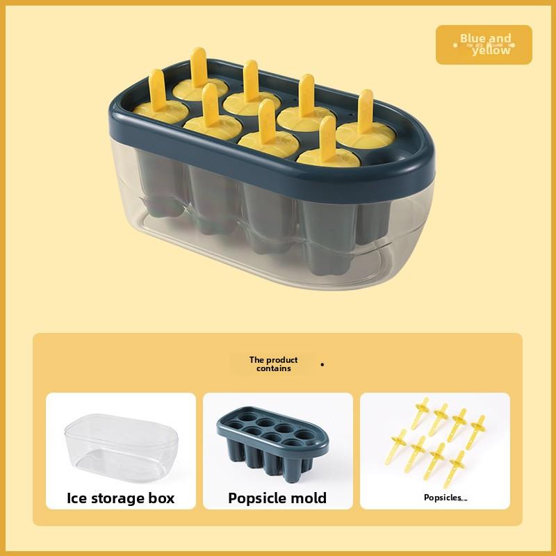 

Формы для мороженого, многоразовые формы для мороженого с крышкой, самодельные приспособления для приготовления мороженого синий