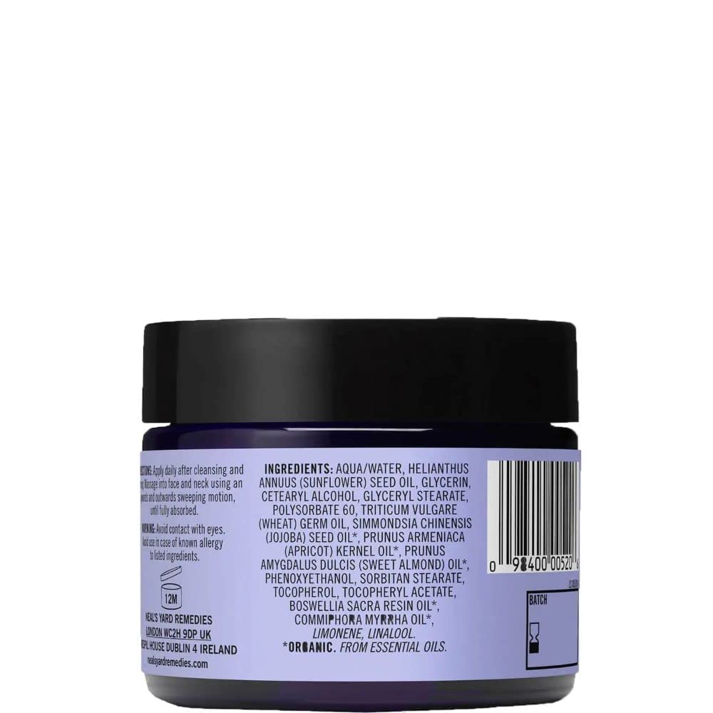 Crème nourrissante à l'encens YARD REMEDIES 50g NEAL'S (Crème hydratante)