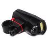 LED Bicycle Headlight AAA Battery Powered Bike Front Lamp with 6 Modes Cycling Flashlight
