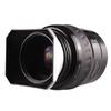 Camera Vintage Style Square Lens Hood Shade Metal Interface Mask Silver Black Light Shield Cover 37 39 40.5 43 46 49 52 55 58mm