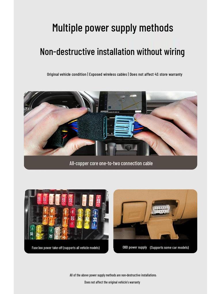 4K Dash Cam with Free Wiring for Lynk & Co Models 01, 03, 05, 06, 09