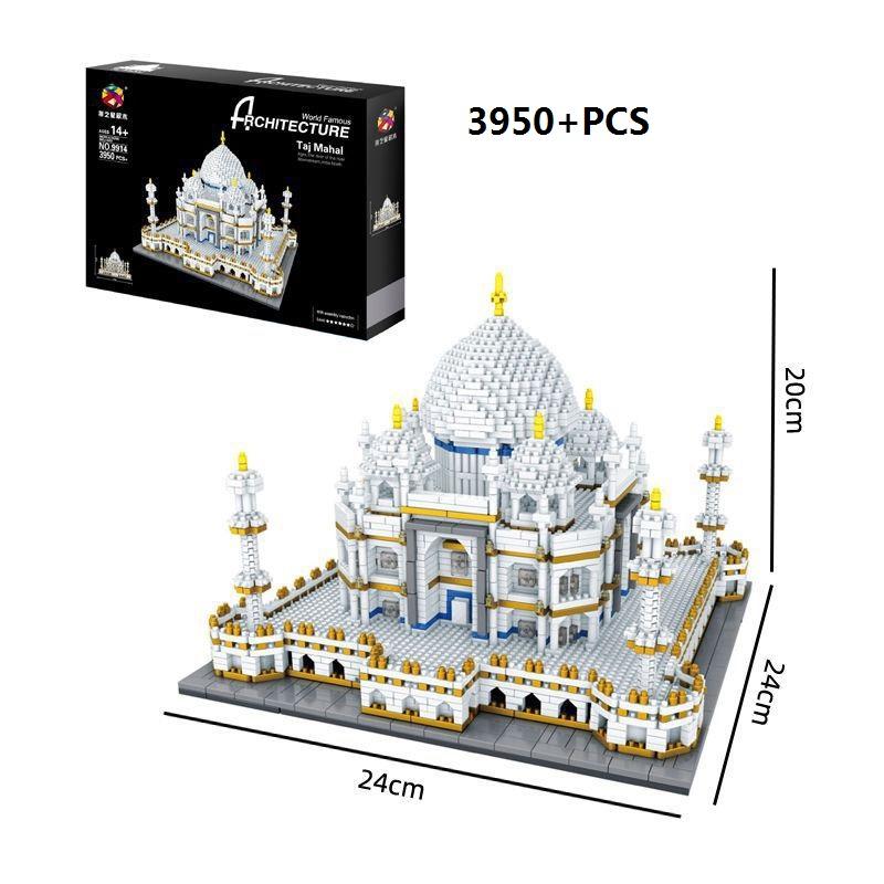 Pzx Mini Blocks World Architecture Sydney Opera House Big Ben Building Bricks Juguetes For Boy Toys Girl Gift Christmas