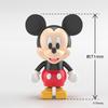 Aoshima Bunka Kyozai Rakupla Tocotoko No. DP-03 Disney Character Mickey & Minnie Pre-Colored Plastic Model