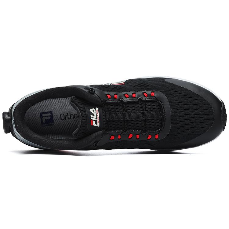 Fila ENERGY Textile, TPU Cushioning Abrasion Resistant Lightweight Low Top Running Shoes Men's Black A12M221105FBA