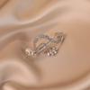 Fashionable Creative and Personalized Note Brooch Alloy Diamond-encrusted White-collar Suit Versatile Brooch Anti-glare Accessory
