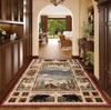 Retro Style Big Size Carpet Living Room Non-slip Animal Pattern Study Soft Decoration Rug Easy Clean Entrance Door Mat Lint-free