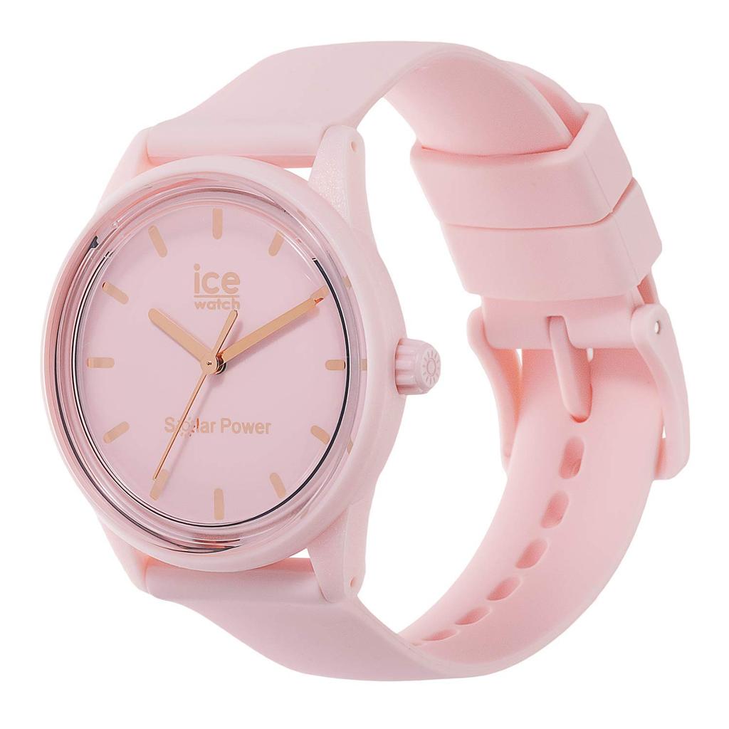 Authorized Watch 018479 Solar Powered Pink Lady Small 3H Watch Ice-Watch Women's