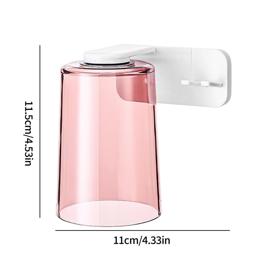 Cups for Bathroom No Drilling Toothbrush Holder Magnet Mouth Wash Cup and Wall Rack for Bathroom Restroom Home Apartment Dorm