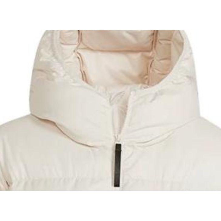 Adidas Sports Hooded Warm Down Jacket Women Jackets Off-White H14171