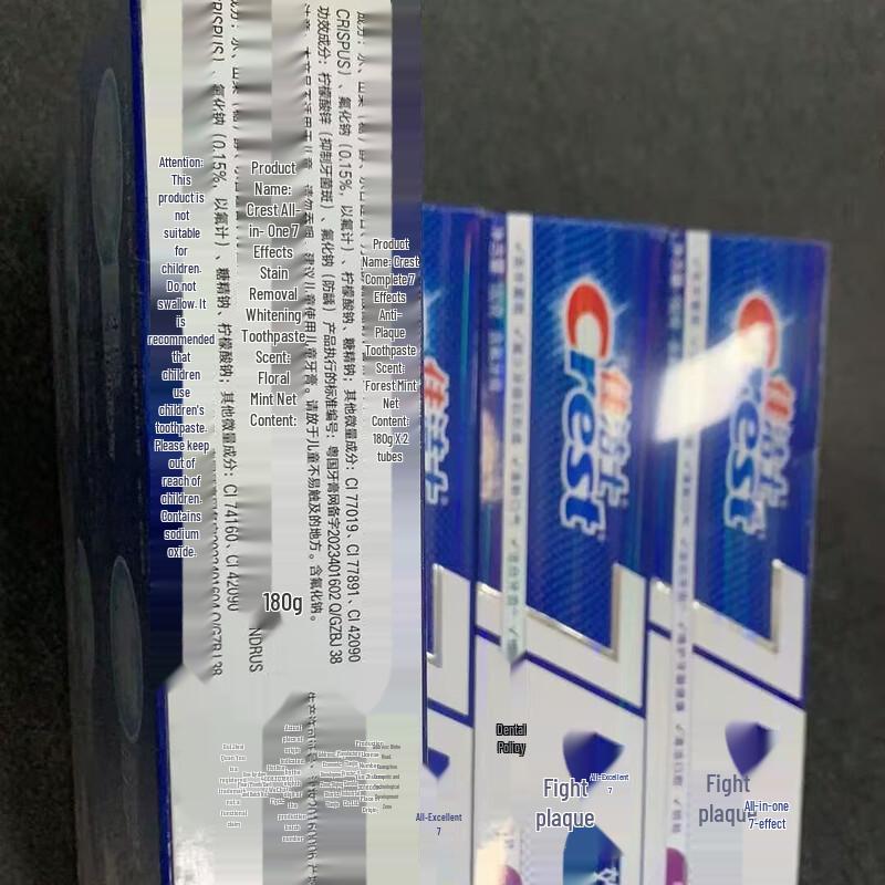 Crest All-in-One 7 Effects Toothpaste 3-Pack