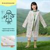 Reusable Full-Length Women's Raincoat for Outdoor Use