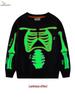 Glow-in-the-Dark Halloween Boys' Cotton Sweatshirt