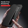 Flip Cover For Samsung Galaxy A57 Window View Flip-free Answer Call Smart APP PU Leather Case