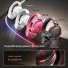 iKF V11 Pro 2.0 Wireless 4-Mode Gaming Headset with Visual Receiver