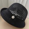 Bucket Hat for Women, Wide Brim Sun Protection Hat, Summer Straw Fisherman Hat, UV Protection Sunshade Hat for Outdoor Travel Beach