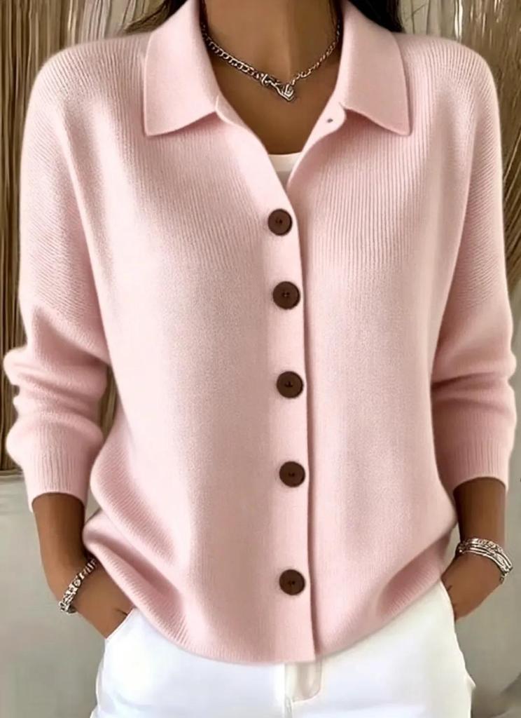 Cardigan lavorato a maglia tinta unita da donna 2025: Moda Autunno/Inverno Europea e Americana