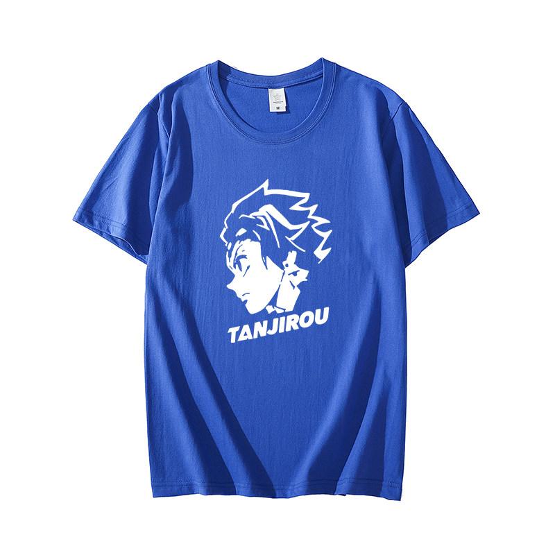 Demon Slayer Tanjiro Kamado Kimetsu No Yaiba Anime T Shirt Men Women Casual Short Sleeve Cotton Tee Tops