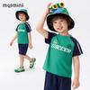 MQDMINI Boys' Cooling Football Sport T-Shirt & Shorts Set