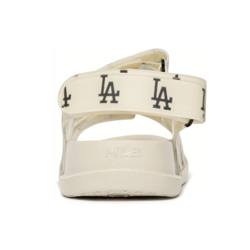 MLB Sandal Beach Sandals Unisex Ecru/Black Sneakers 3ASDSD423-07WHS