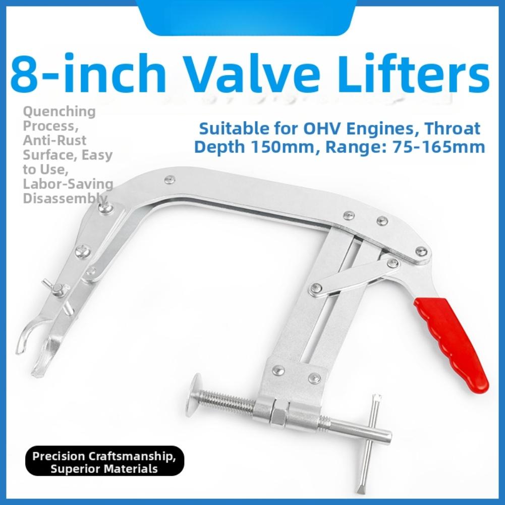 1pc 8/10/12inch Valve Pliers Valve Spring Compressor Non-disassembly Valve Pliers Oil Seal Spring Puller Tool For Diesel Engines