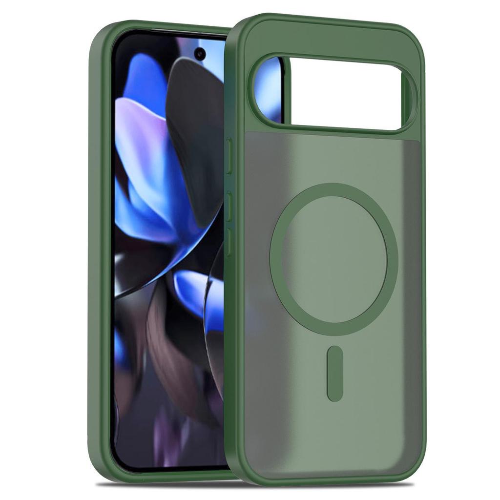 Stříbrný magnetický nárazuvzdorný kryt Google Pixel10 Pro XL