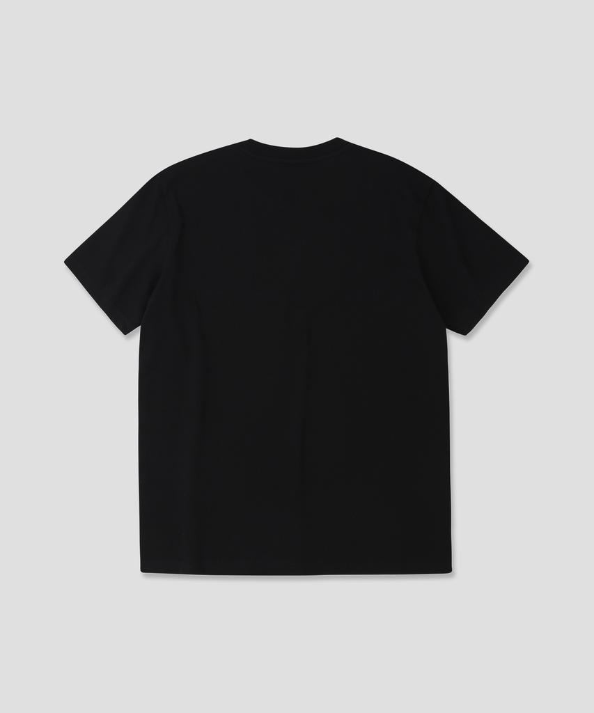 DOLPHIN WAVE APPAREL [3-Pack] Dolphin Arch Logo T-Shirt White & White & Black