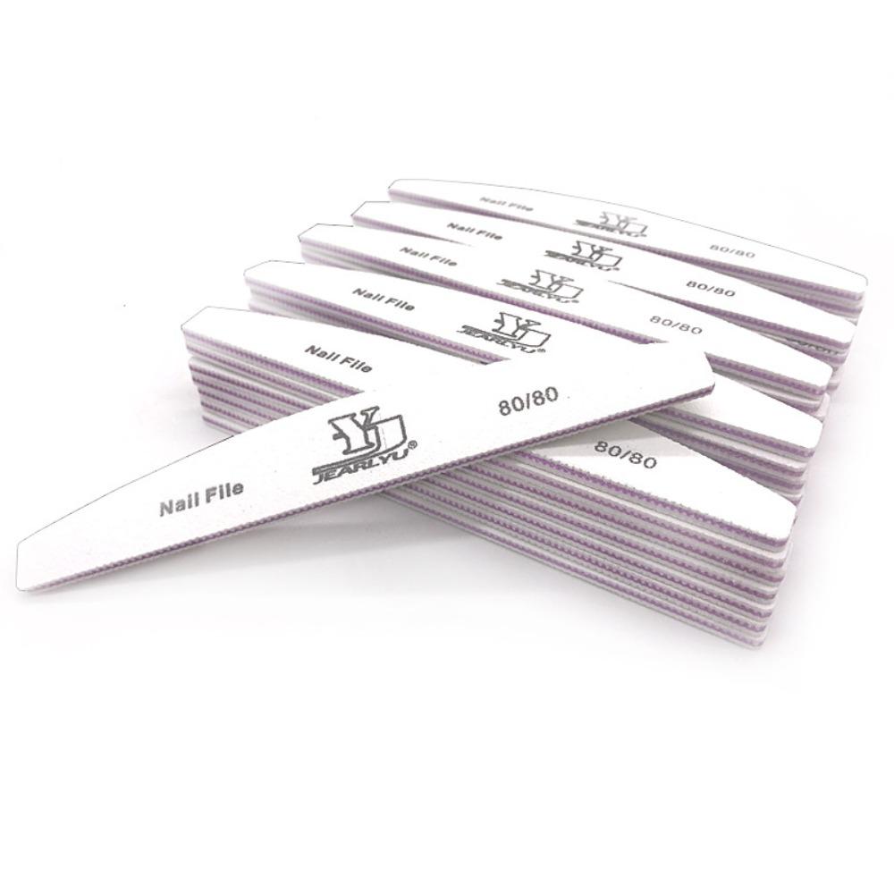 Double Sided Sandpaper Nail File Professional Nail Polish File Durable Manicure Tool  DIY Nails