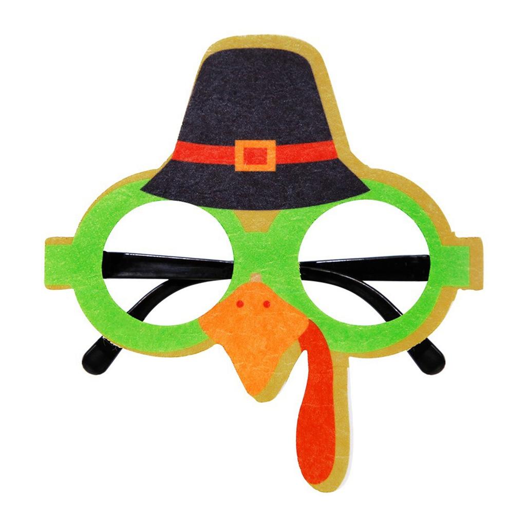Party Glasses Thanksgiving Glasses Festival Harvest Thanksgiving Holiday Decoration For Family Classroom Decorating