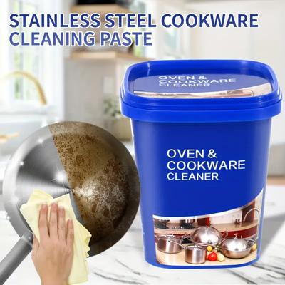 1PCS Cozinha Creme Multifuncional Descontaminante Creme de Limpeza de Aço Inoxidável Polimento Fundo de Panela Bordado Remoção de Ferrugem Detergente