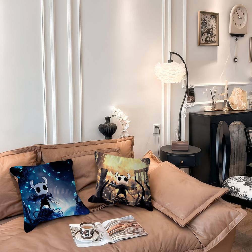 H-Hollow Knight Kissenbezug 30x50 Polyester Sofakissen Dekorative Wurfkissen Heimdekoration Kissenbezug