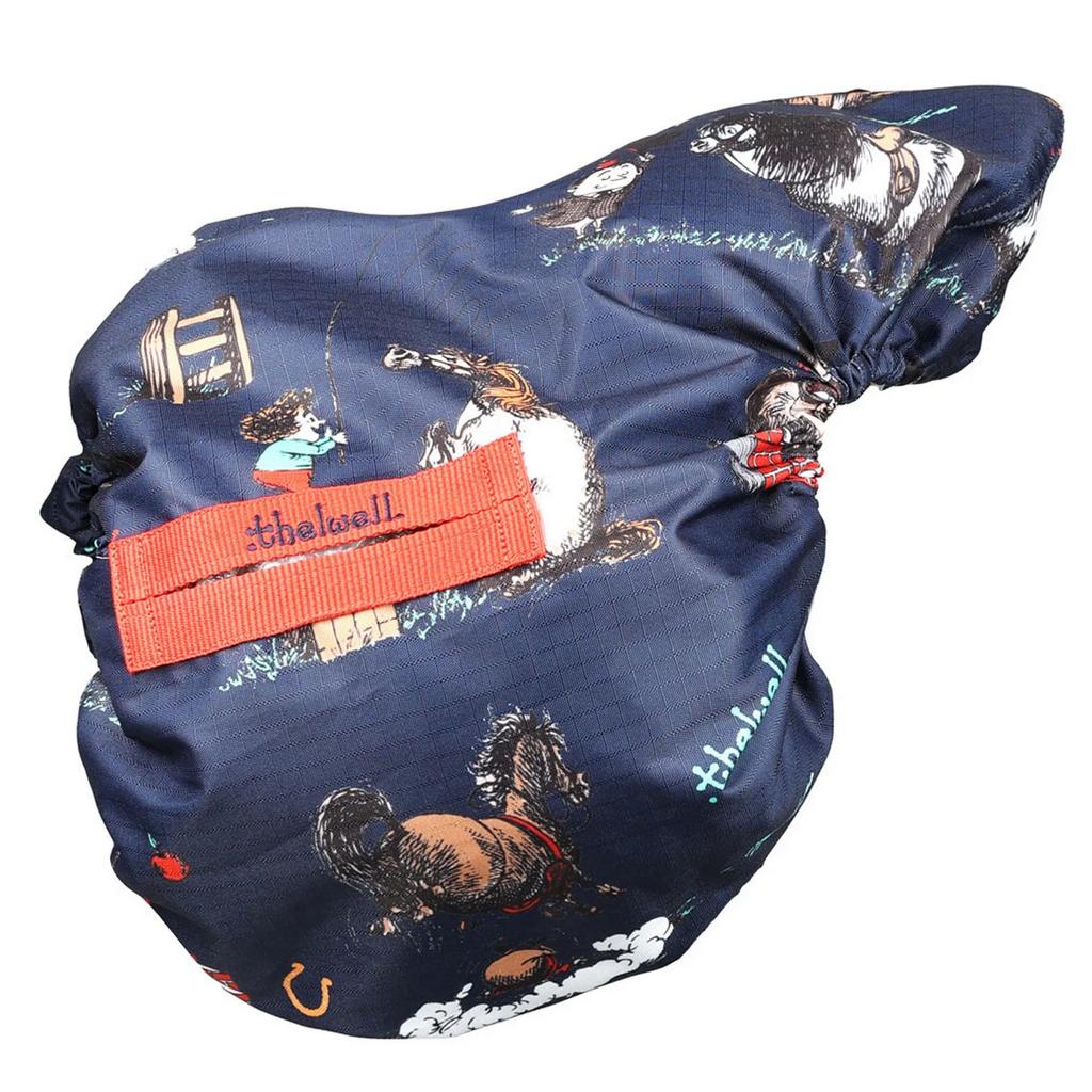 Hy Thelwell Collection Practice Makes Perfect Horse Saddle Cover