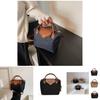 Stylish Vintage Small Square Handbag For Women With Color Block Design And Modern Elegance