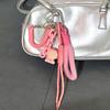 Korean popular cartoon bear Lilith woven rope bag pendant pendant mobile phone lanyard accessories small gift